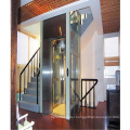 Safe comfortable small shaft home residential panoramic villa elevator